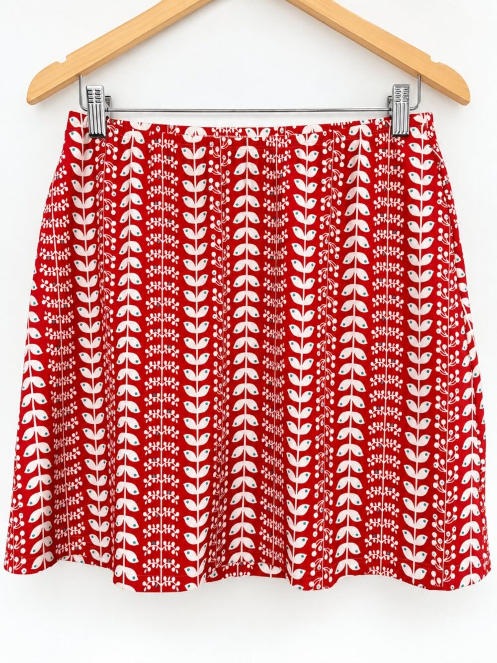 Patagonia Floral Botanical Print Stretch Skirt Women’s Large Outdoor Boho Casual